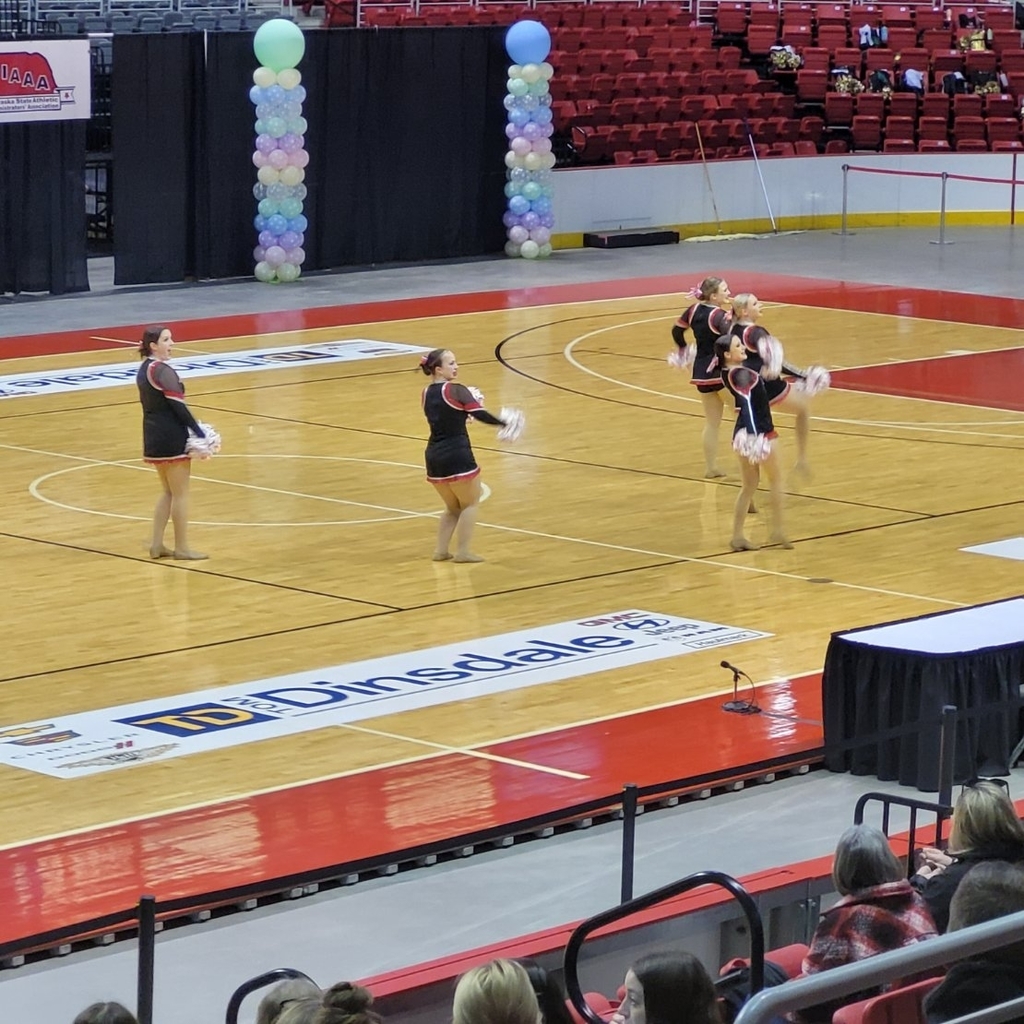 Dance team performs